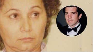 Foto de Griselda Blanco e de JFK Jr. - Policía de Santa Ana e John Mathew Smith via Wikimedia Commons