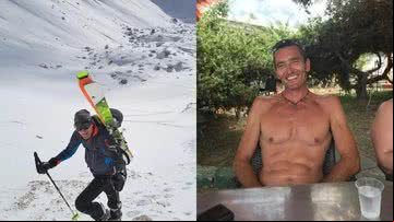 O esquiador italiano que sobreviveu a avalanche - Arquivo pessoal