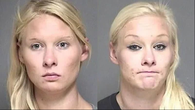 Samantha Jo Petersen e Sarah Beth Petersen, respectivamente - Divulgação/Olmsted County Sheriff's Office