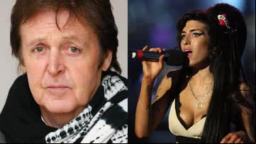 Paul McCartney e Amy Winehouse - Getty Images