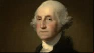 Pintura sobre o primeiro presidente americano, George Washington - Wikimedia Commons, sob licença creative commons