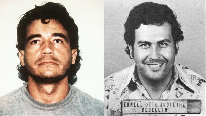 Carlos Lehder e Pablo Escobar - Getty Images