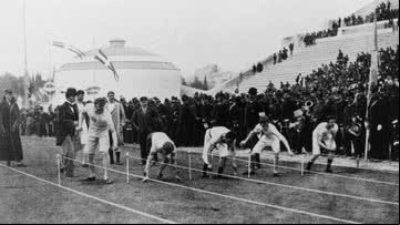 Jogos Olímpicos modernos, em 1896 - Getty Images