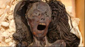 Imagem da Múmia tirada em 2023 no Museu Egípcio no Cairo, Egito - Divulgação/Sahar Saleem