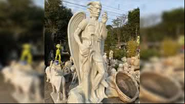 Estátua de Lúcifer será erguida no Rio Grande do Sul - Nova Ordem de Lúcifer na Terra/Divulgação