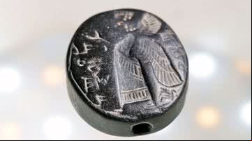 Selo de cerca de 2.700 anos encontrado em Israel - Divulgação/Parque Arqueológico da Cidade de Davi