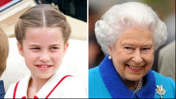 Princesa Charlotte e Rainha Elizabeth II - Getty Images