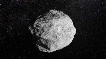 Imagem artística do asteroide 2024 YR4 - ESA