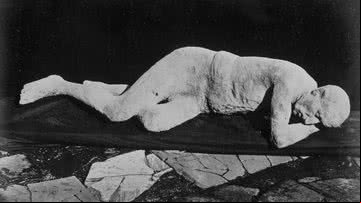 Vítima de Pompeia - Getty Images