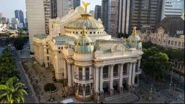 Fachada do Theatro Municipal do Rio de Janeiro - Buda Mendes via Getty Images