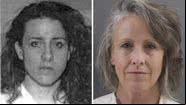 Brittany Holberg em 1996 e em retrato atual - Divulgação/Texas Department of Criminal Justice