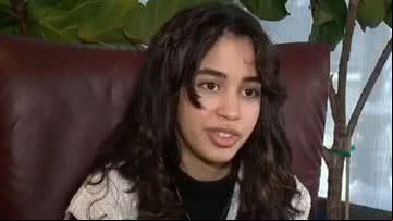 A estudante Aleysha Ortiz - Reprodução