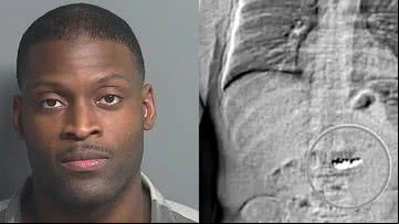 Homem engoliu brincos de diamante durante sua prisão - Divulgação/Washington County Sheriff's Office
