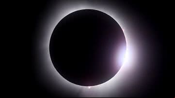 Imagem ilustrativa de um eclipse solar - Getty Images