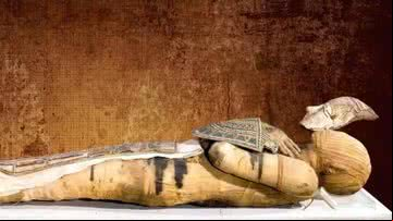 A múmia egípcia Bashiri - Divulgação/The Egyptian Museum in Cairo