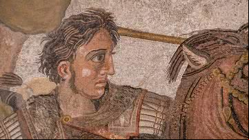 Mosaico de Alexandre, o Grande - Getty Images