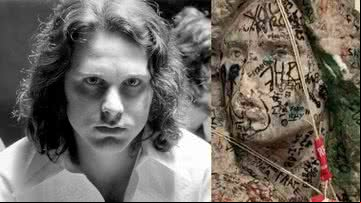 Busto de Jim Morrison foi encontrado - Getty Images; Divulgação