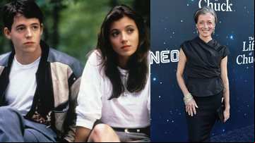 Mia Sara protagonizou longa ao lado de Matthew Broderick - Divulgação; Getty Images