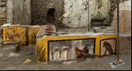 Imagem da descoberta arqueológica - Divulgação/Parque arqueológico de Pompeia/Luigi Spina