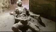 Imagem ilustra homem petrificado em posição infame - Divulgação / Instagram / Pompeii - Parco Archeologico