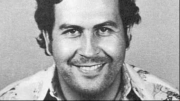 O narcotraficante Pablo Escobar - Domínio Público