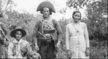 Dadá, Lampião e Maria Bonita, respectivamente - Wikimedia Commons