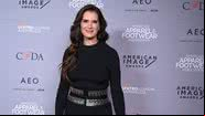 Brooke Shields durante evento em Nova Iorque - Getty Images