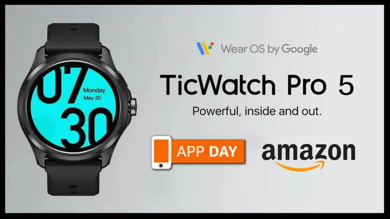 TicWatch Pro 5 - Divulgação