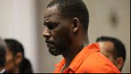 O cantor R. Kelly sendo julgado - Getty Images