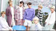 Integrantes do BTS, famoso grupo de k-pop - Foto por Dispatch pelo Wikimedia Commons