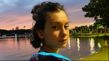 Imagem de Clara de Oliveira, a jovem brasileira atacada pela matilha de cães - Arquivo Pessoal