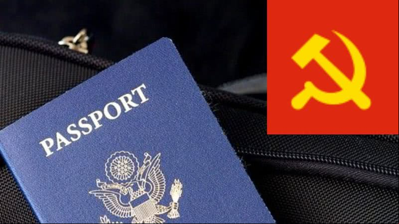 Imagem ilustrativa de aporte ao lado de símbolo do Partido Comunista Chinês - Divulgação/Pixabay/Wikimedia Commons