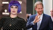 Kelly Osbourne e o príncipe Harry - Getty Images