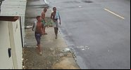 Imagem de câmera de segurança dos meninos de Belford Roxo, que foram mortos por traficantes - Divulgação / Polícia Militar