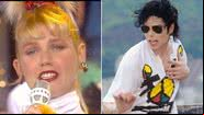 Xuxa em montagem ao lado de Michael Jackson - Reprodução/Video