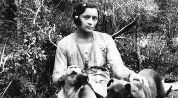 Maria Gomes de Oliveira, mais conhecida como Maria de Déa ou Maria Bonita - Domínio Público