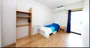 Quartos de atletas equipados com cama reciclável - Divulgação / COI
