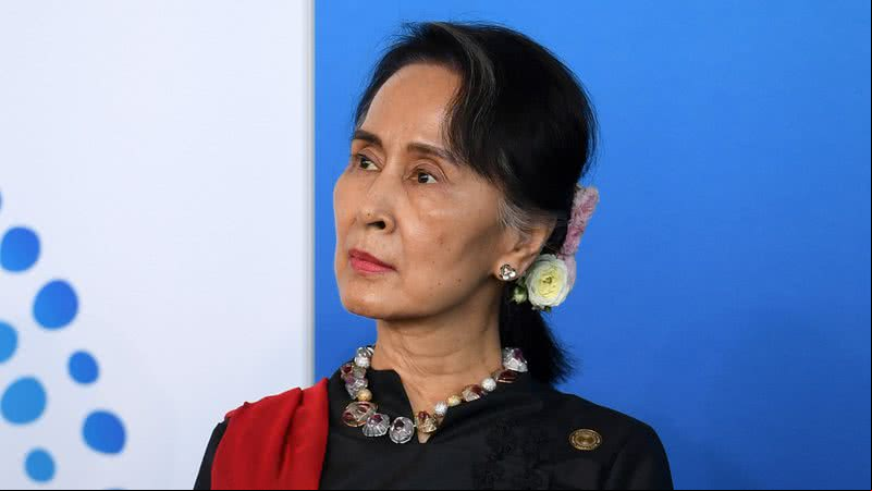 A líder política Aung San Suu Kyi - Getty Images