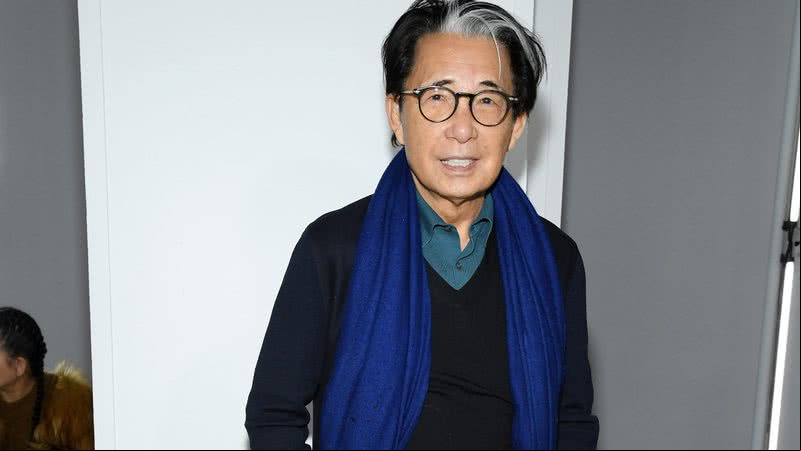 Kenzo durante o Fashion Week do ano ado - Getty Images